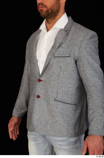 Larry Steel business dressed grey suit jacket upper body 0002.jpg